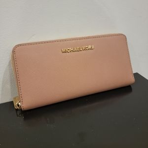 MICHAEL KORS Saffiano Leather Wallet